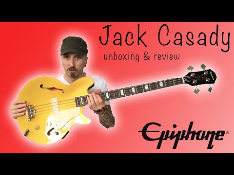 Epiphone - Jack Casady | Gold Top | Made In China | Unboxing | Review | Tutorial | HD