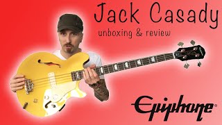Video thumbnail for Epiphone - Jack Casady | Gold Top | Made In China | Unboxing | Review | Tutorial | HD by George George Bass