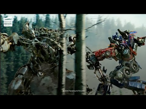 Transformers: Revenge of the Fallen: Optimus Prime is killed (HD CLIP)