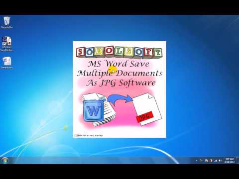 Doc To JPG Converter Software