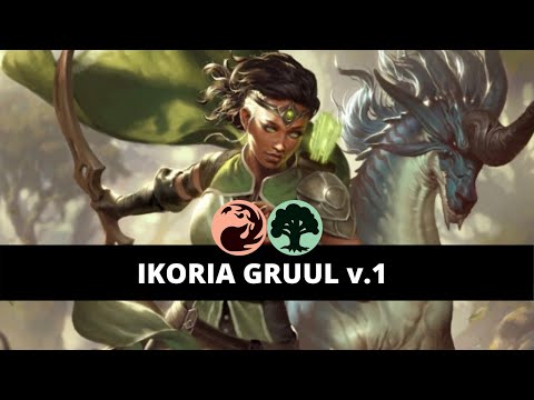 Ikoria Gruul Aggro v1 -First Attempt - Magic the Gathering Arena - Standard Deck MTG MTGA