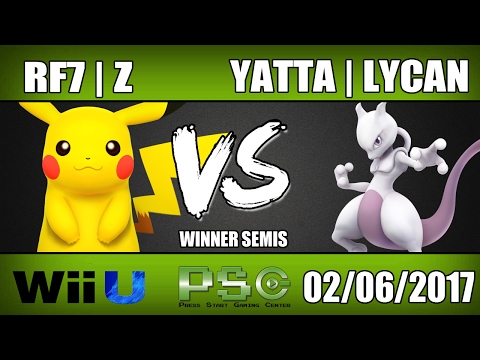 RF7 | Z (PIkachu) vs Yatta | Lycan (Mewtwo) - Wii U Winners Semis - S4M