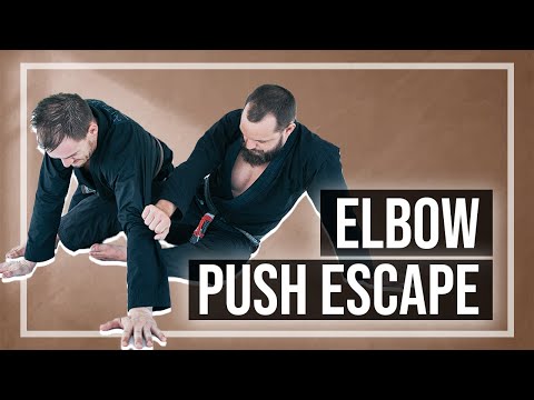 Stop Getting Stuck in Side Control | Elbow Push Escape