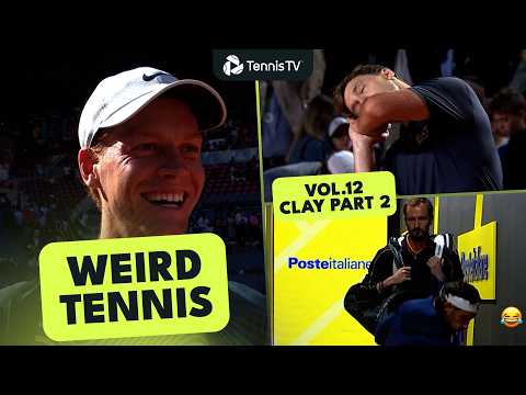 Dating Apps, Marriage Proposals & Coffee Breaks 🤣 | Weird Tennis Vol. 12: Clay Part 2