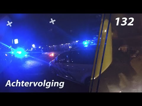 Politie achtervolging en aanhouding. Politievlogger Jan-Willem 👮