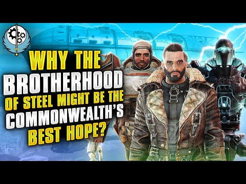 Why the brotherhood of steel might be the commonwealths best hope?