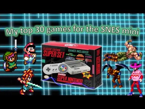 My top 30 games for SNES classic edition
