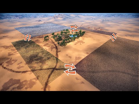 Battle Of 4 Armies: Sparta - Knights - Generals - Shrimps - UEBS 2