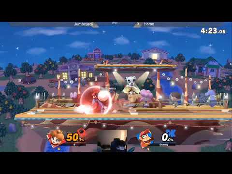 Jet's Greedy Smash Fest #4: Horse (Daisy) vs Jumbojack (Diddy kong) WSF