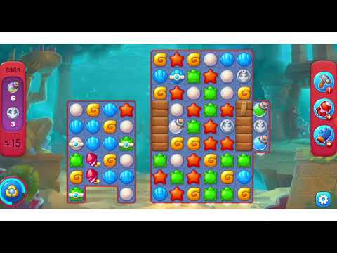 6341 6342 6343 6344 New Level Unlocking #fishdom #playrix #challenge level #Pretty