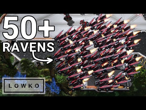 StarCraft 2: INSANE Game - uThermal's MASS RAVEN Strategy!