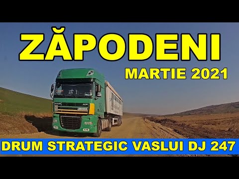 Drum STRATEGIC Vaslui DJ 247 zona Zapodeni martie 2021