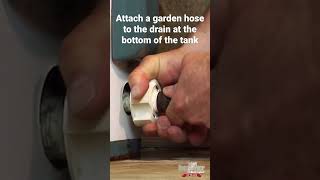 How To Drain a Water Heater EASY!