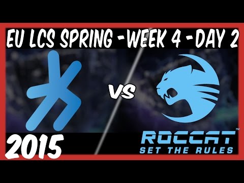 H2K vs ROCCAT | S5 EU LCS Spring 2015 Week 4 Day 2 | H2K vs ROC | HD 720p