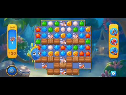 Fishdom 6051 Level - Лава - NO 💣🧨💥