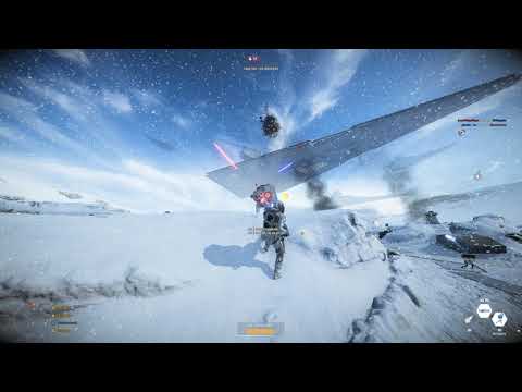 The Rebellion defend Hoth against the Empire | Star Wars Battlefront 2