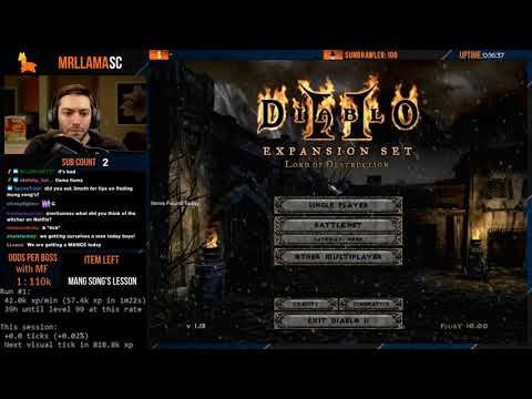 Diablo 2 - Holy Grail Sorc (01/24/2020)