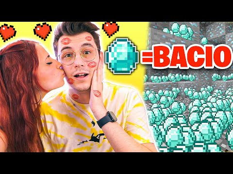 1 DIAMANTE = 1 BACIO con LA MIA RAGAZZA su MINECRAFT 1.19