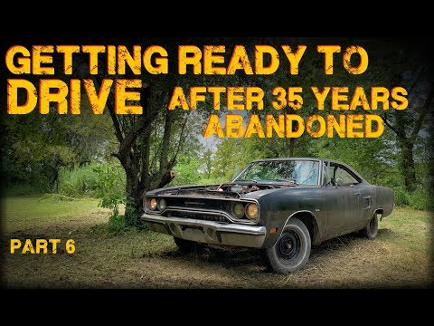 ABANDONED Muscle Car Revival! First Start in 35 years! -- Part 6