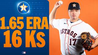 Kai-Wei Teng is DEALING for the Astros! He has a 1.65 ERA and 16 strikeouts to start 2026 ????