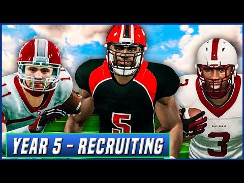 Year 5 Recruiting Special w/ High School Highlights - NCAA Football 14 Dynasty | Ep.77