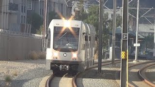 Download the video "Metro Gold Line, Foothill Extension Construction, And BNSF At Various Places"