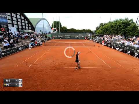 Jule Niemeier v Rebecca Peterson - W100 WIESBADEN (match incomplete)