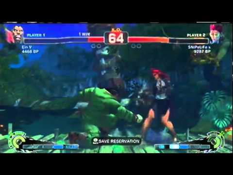 Super Street Fighter 4 Endless Battle Ein V (Rog) vs (Viper)