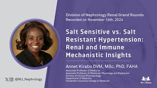 Salt Sensitive vs. Salt Resistant Hypertension: Renal and Immune Mechanistic Insights