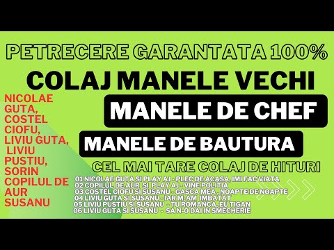 Plec de acasă, îmi fac viata frumoasă - Colaj Super Manele Vechi