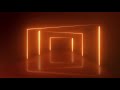 Orange Neon Lights Stage Animated Background - Motion Made