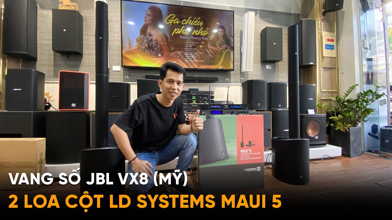 video Dàn Âm Thanh Karaoke LD Systems Maui 5 TVA 662023 0