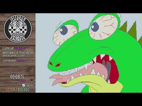 Speedrun Ragnarok 2021: Wacky World of Miniature Golf any% no skipping cutscenes by FlannelKat