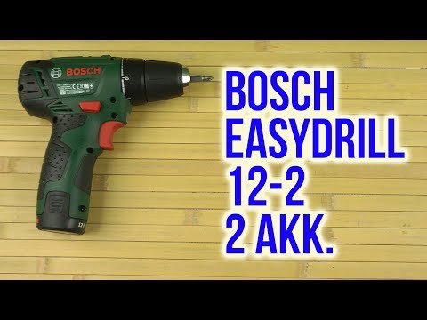 Дрель-шуруповерт Li-Ion 12 В EasyDrill 12-2 (2 акк,) BOSCH