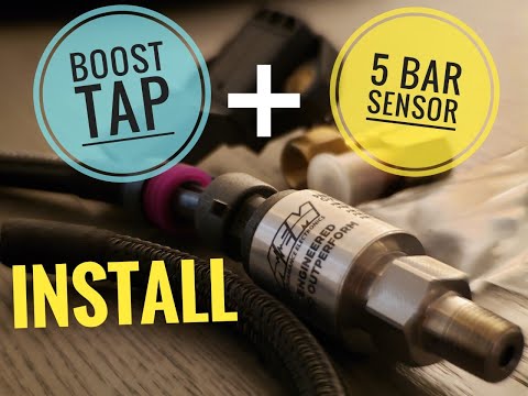 Boost Tap and 5 bar MAP sensor kit Install on an Audi S3 / A3 / GTI / Golf R