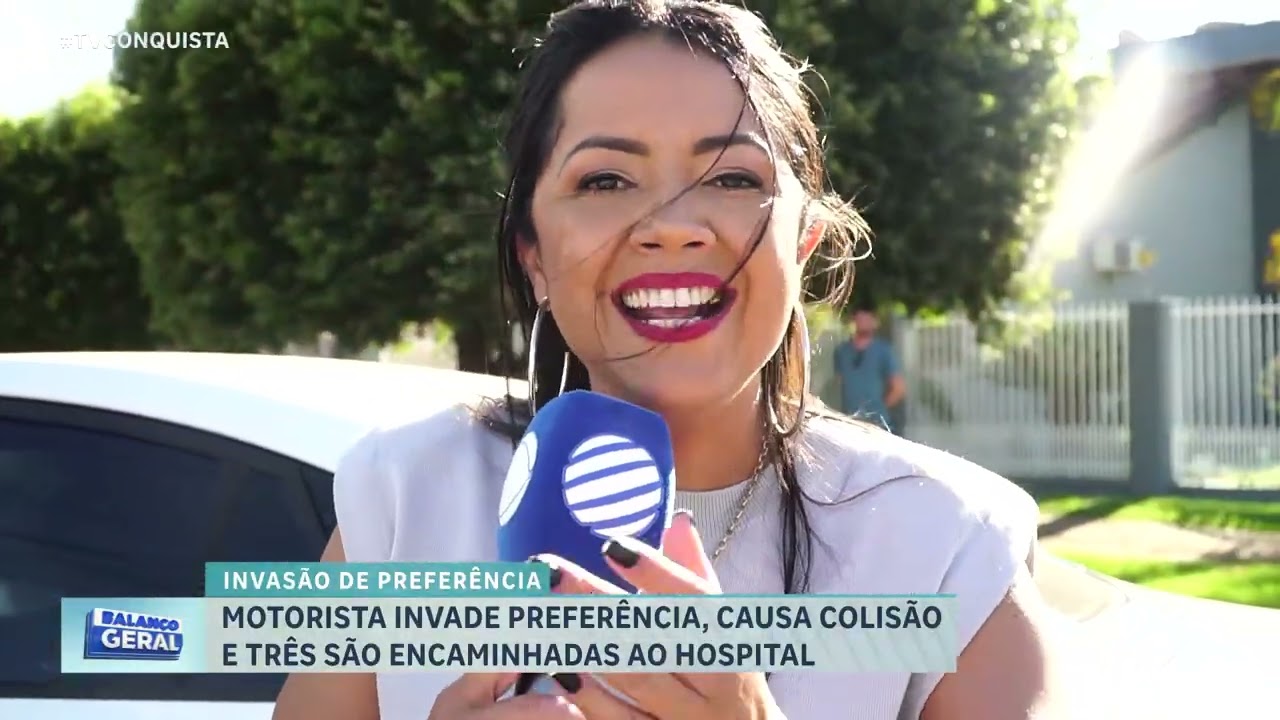 Acidente entre Corolla e HB20 é registrado na Av. das Acácias em Lucas do Rio Verde