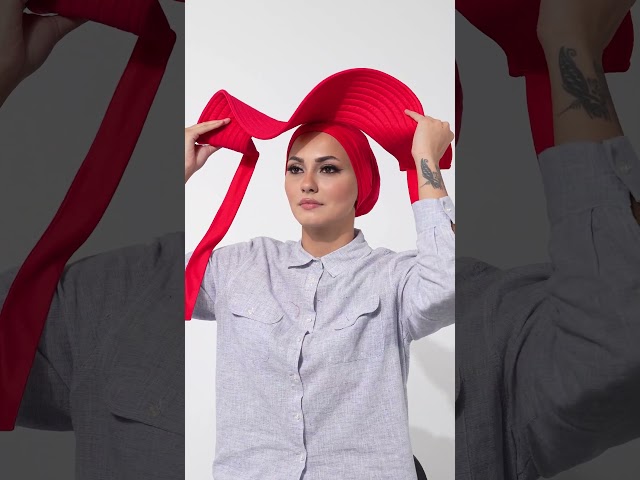 حجاب الشاطئ مع توربان