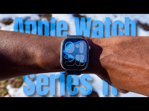 Apple Watch Series 6 (GPS, 44mm) - Space Gray Aluminum Case with Black Sport Band (Renewed) video review thumbnail