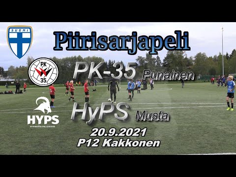 Piirisarja P12 PK-35 Punainen - HyPS Musta 20.9.2021