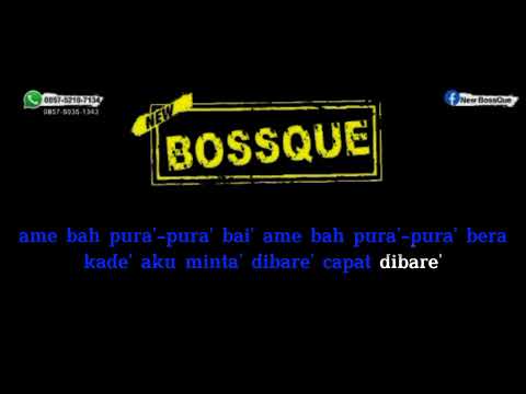 KARAOKE DIBARE' CROTZZ COVER BY NEW BOSSQUE ( NADA CEWEK )