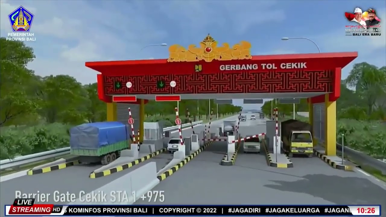 Pembangunan Ruas Jalan Tol Jagat Kerthi Gilimanuk - Mengwi di Provinsi Bali