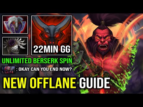 NEW Offlane Axe Guide | EZ 22Min GG Unlimited Berserk Spin Crazy Tank No Mercy Allowed Dota 2