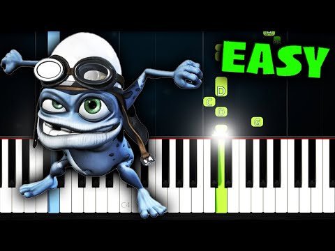 Crazy Frog - Axel F - EASY Piano Tutorial