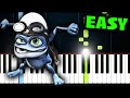 Crazy Frog Axel F EASY Piano Tutorial