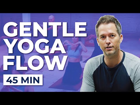 45 Min Gentle Yoga Flow: Relax, Stretch & Recover with Slow Flow Yoga