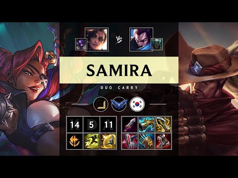 Samira ADC vs Yasuo - KR Diamond Patch 25.09