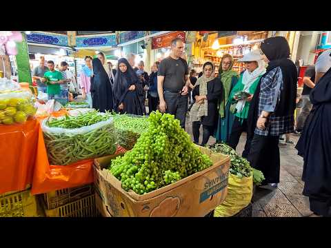 Iran's Bustling Bazaar Tajrish! Street Food Adventures in the Capital