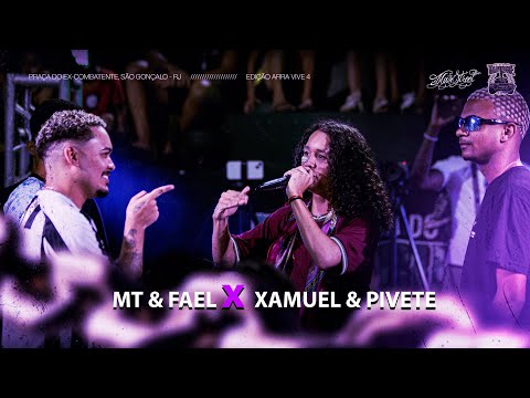 XAMUEL & PIVETE x FAEL & MT [GRANDE FINAL] + MAJOR RD | #ARRAVIVE4 | Batalha do Tanque | RJ