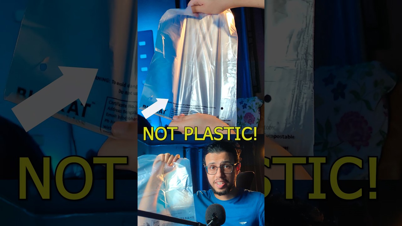 They Made Plastic from Corn Starch!🌽✨ #innovation #sustainability