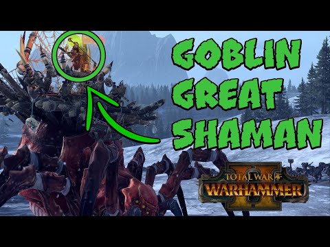 UNDERRATED LORD: Goblin Great Shaman - Greenskins vs Bretonnia // Total War: WARHAMMER II MP Battle